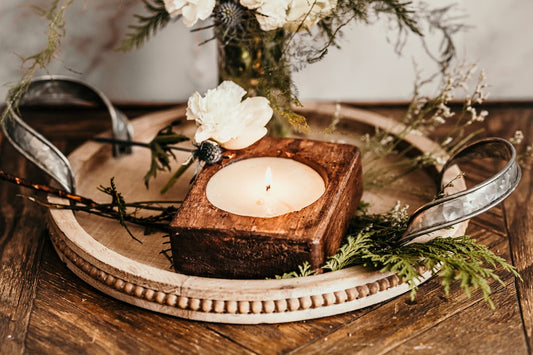 One Hole Cheese Mold Candle