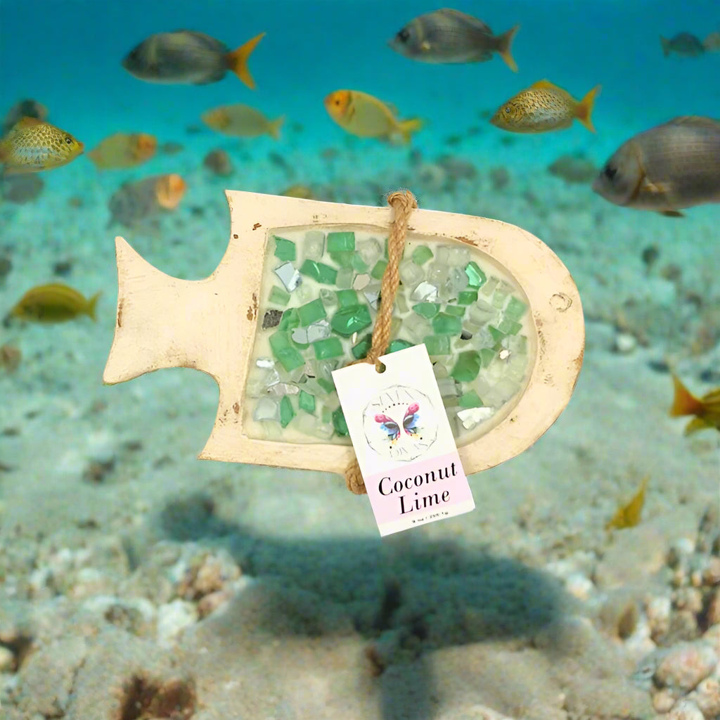 Sea Life Collection - Fish Dough Bowl Soy Wax Candle
