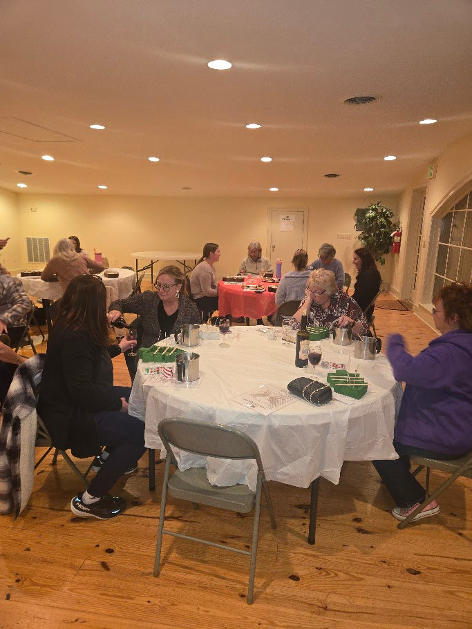 Bordeleau holiday candle pouring workshop hosted by Seven Divas