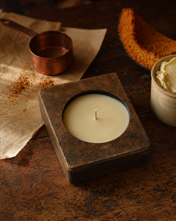 October Sun hand-poured soy candle, Seven Divas Turning Season collection